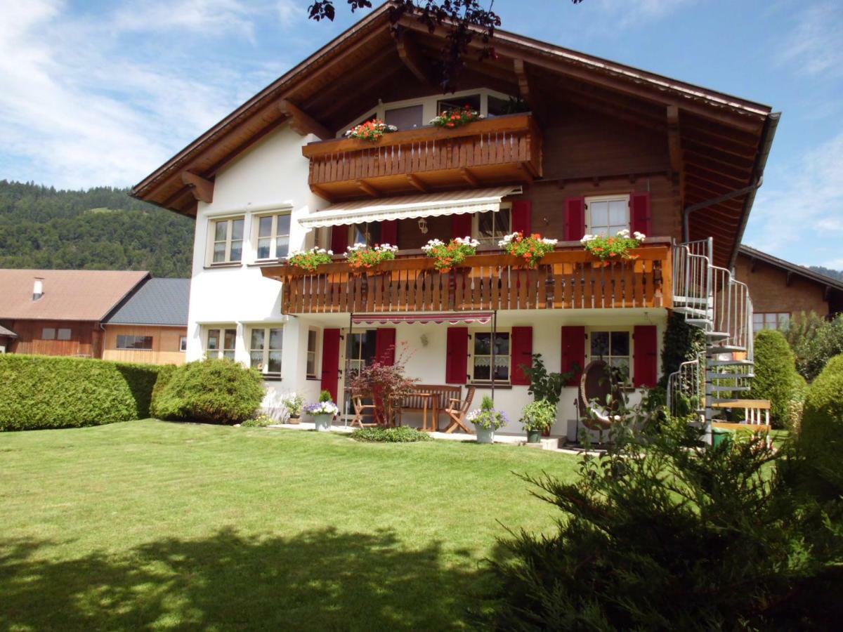Ferienwohnung Annele Hittisau Esterno foto