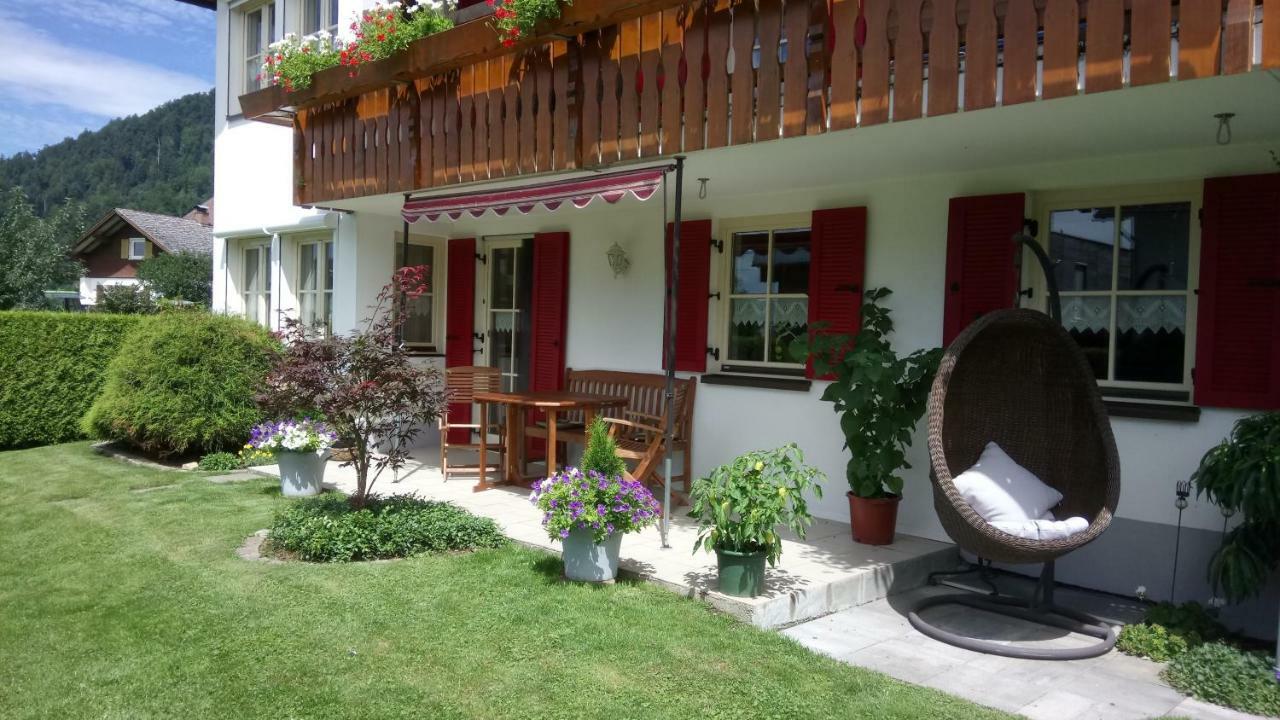 Ferienwohnung Annele Hittisau Esterno foto